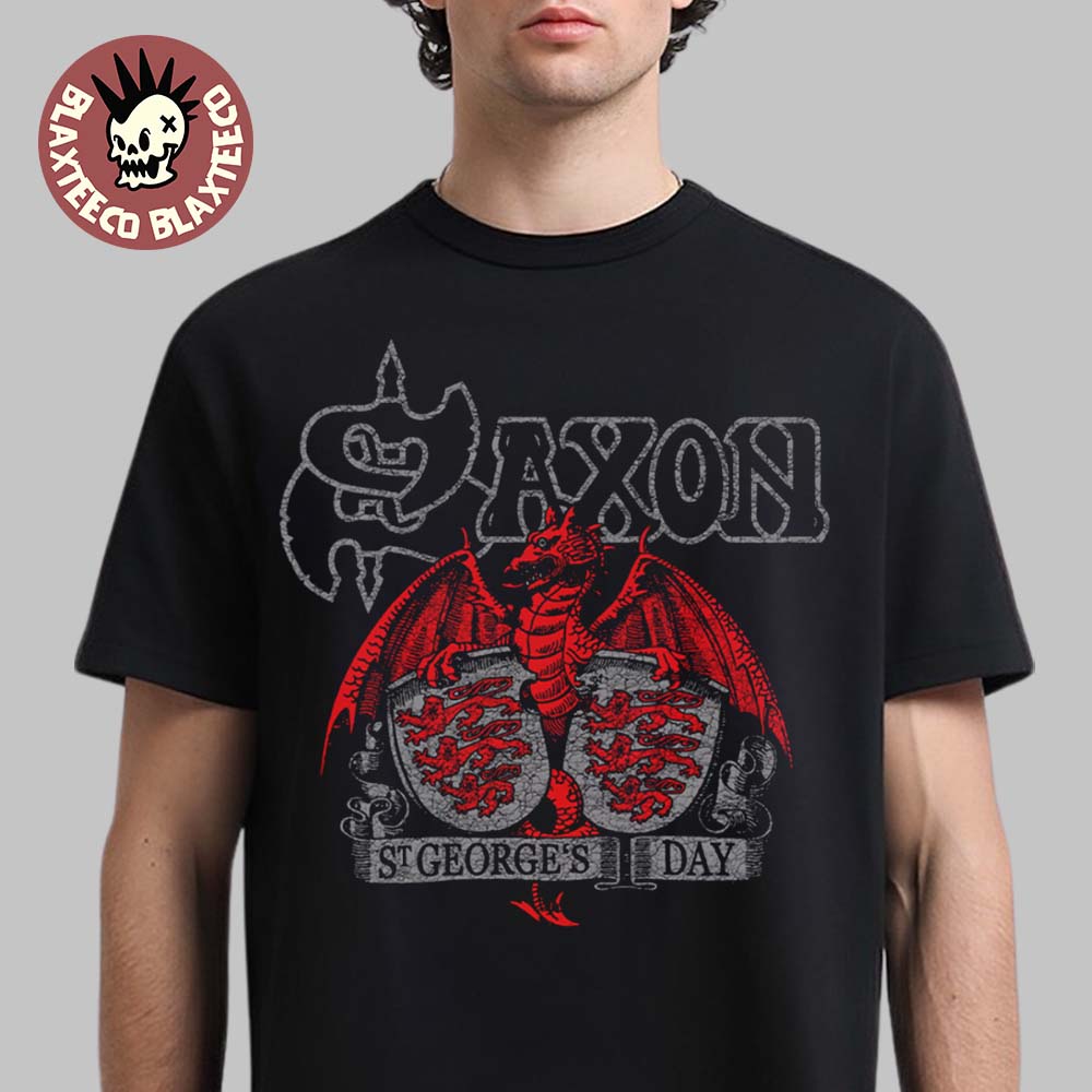 Saxon Limited Edition St George’s Day T-Shirt