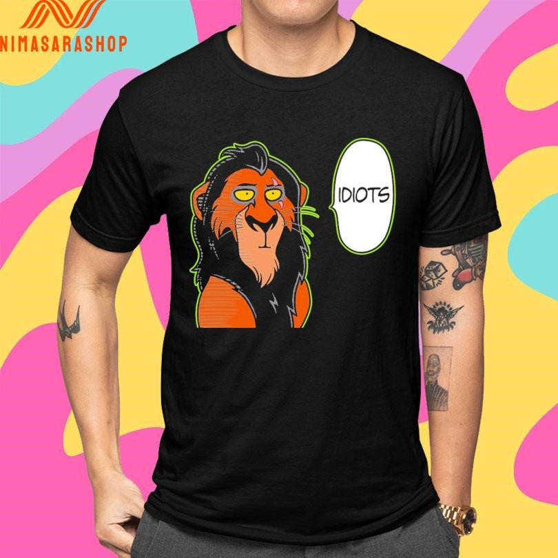 Scartama Lion Idiots Shirts