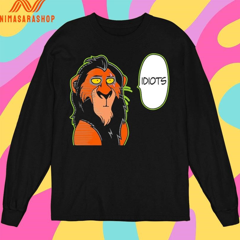 Scartama Lion Idiots Shirts
