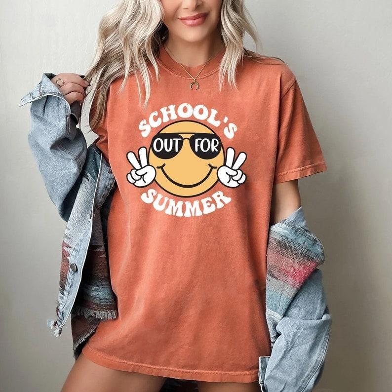 School's Out For Summer Shirt, Teacher Summer Shirt, Happy Last Day Of School Shirt, End Of the School Year Shirt, Last...