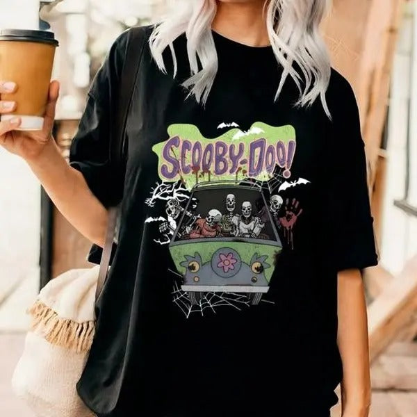 Scooby Retro Shirt, Vintage Halloween Shirt, Horror Movie Shirt, Scary Halloween Party, Halloween Season Hoodie, Sweatshirt