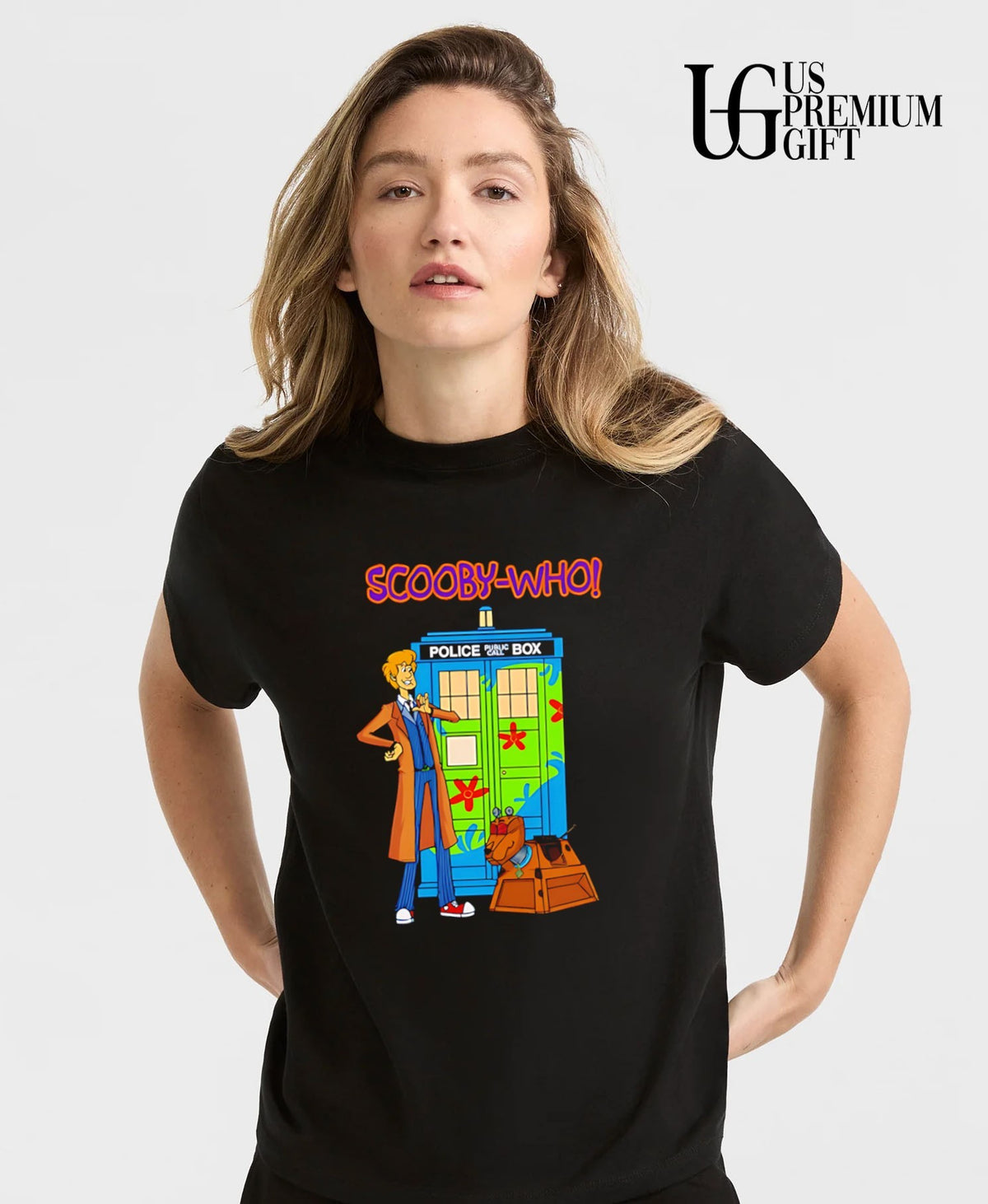 Scooby Who Police Public Call Box shirt
