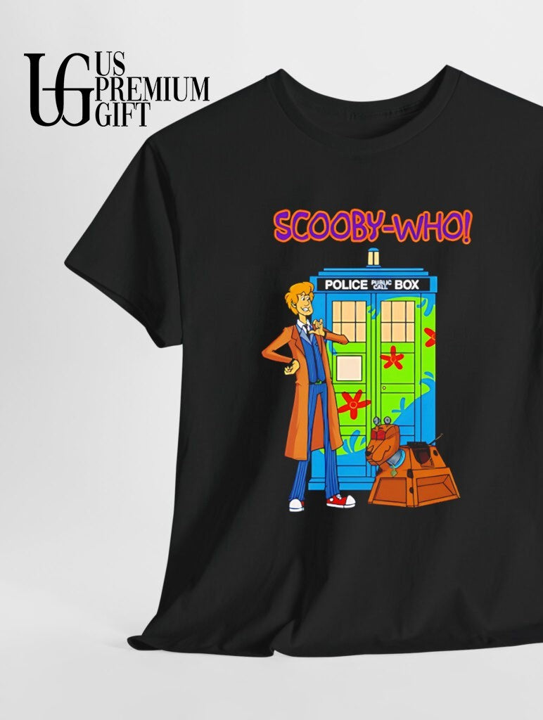 Scooby Who Police Public Call Box shirt