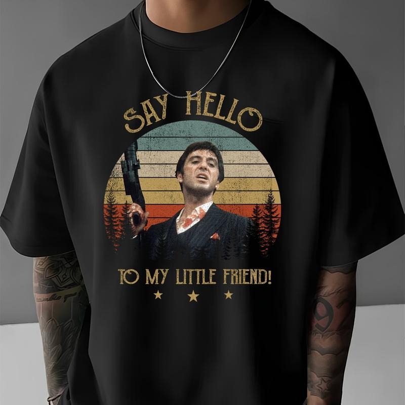Scr4face Say Hello To My Little Friend Shirt Hoodie, Sweatshirt | UrbanDripWear.com