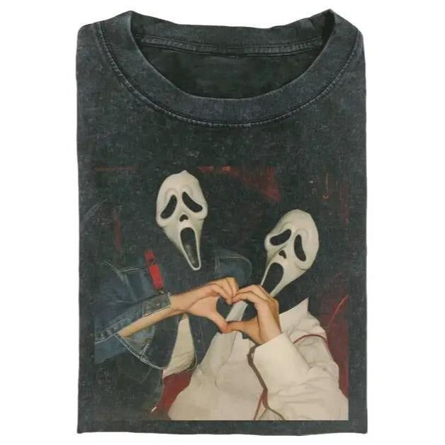 Scream T-Shirt, Funny Halloween Shirt, Unisex T-Shirt, Y2K 90s Graphic Shirt, gift for her, him, Womenswear Top,...