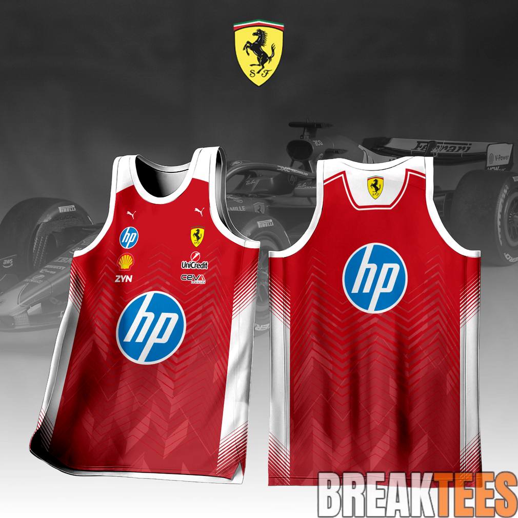 Scuderia Ferrari Inspired Jersey Shirt