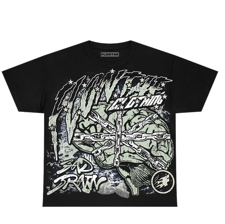 Seafoam 4s Flontae T-Shirt Bad Brain Graphic Tee Cotton Y2K Clothing Top Streetwear Hoodie, Sweatshirt | UrbanDripWear.com