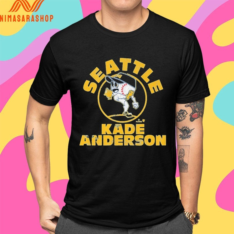 Seattle Mariners Kade Anderson Baseball Buddies Shirts