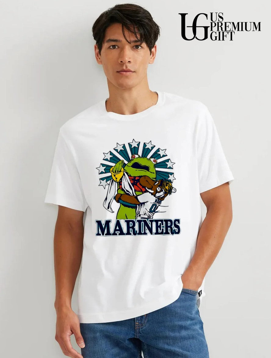 Seattle Mariners Moose Hug Humpy Salmon 2026 shirt