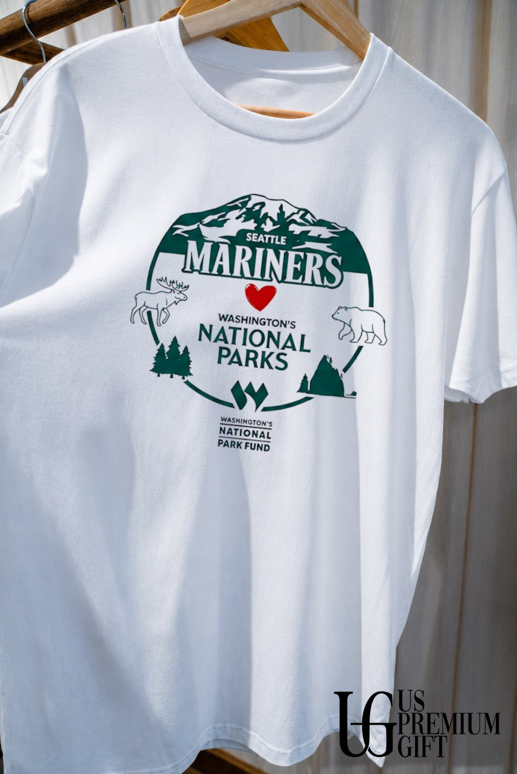Seattle Mariners Washington’s National Parks Night 2026 shirt