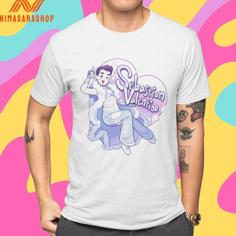 Sebastian Valentino Cartoon Heart Shirts