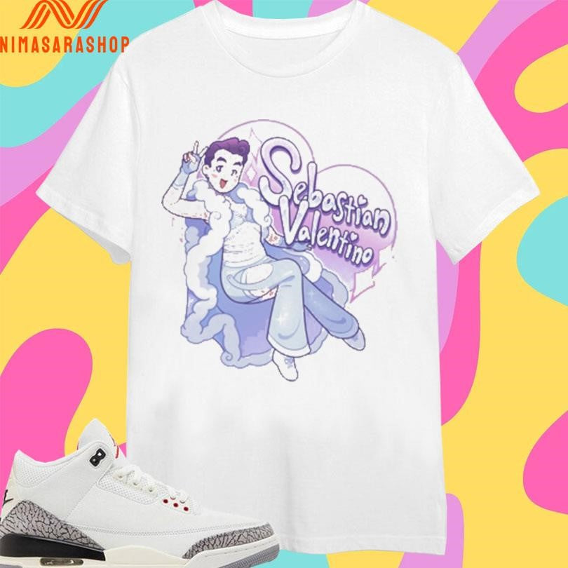 Sebastian Valentino Cartoon Heart Shirts