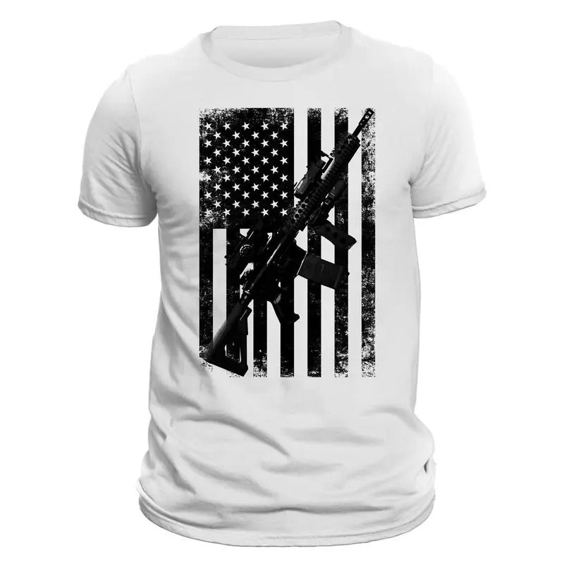 Second Amendment AR-15 Rifle Men's T-Shirt Hoodie, Sweatshirt | UrbanDripWear.com