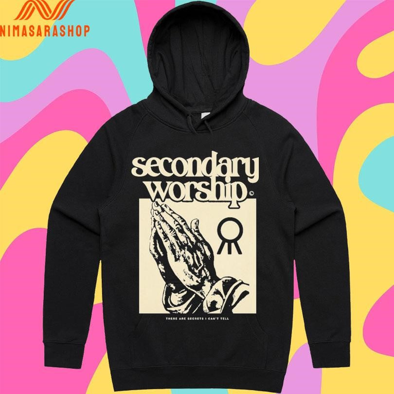 Secondary Worship There Are Secrets I Can’t Tell Prayer Hands Shirts