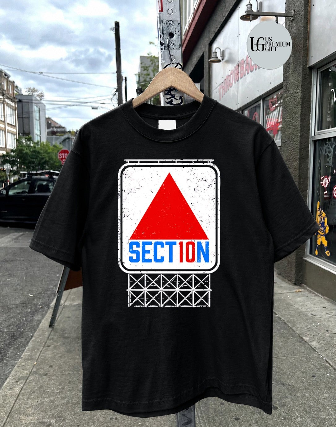 Section 10 Sign logo shirt