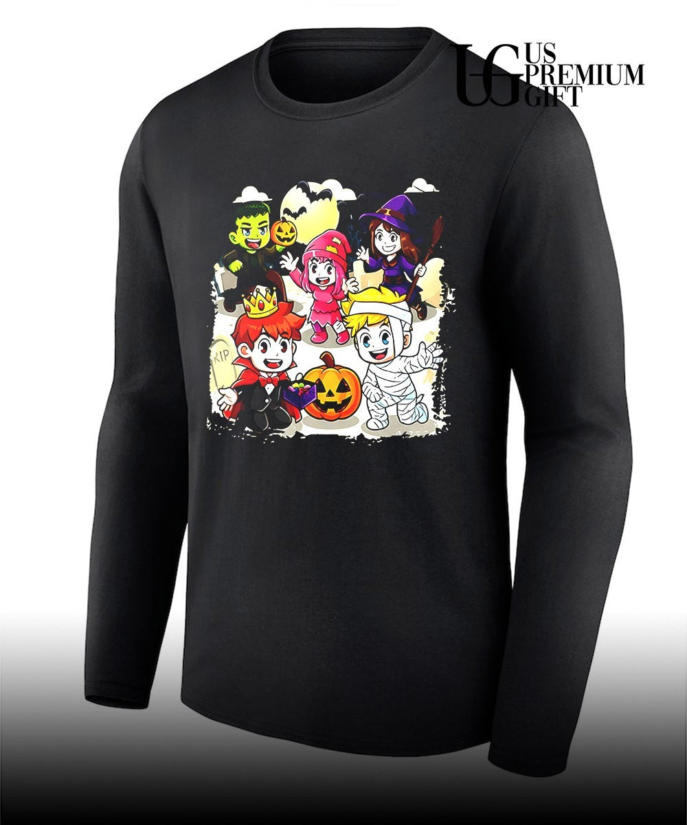 Semlaki and Ukri Halloween chibi shirt