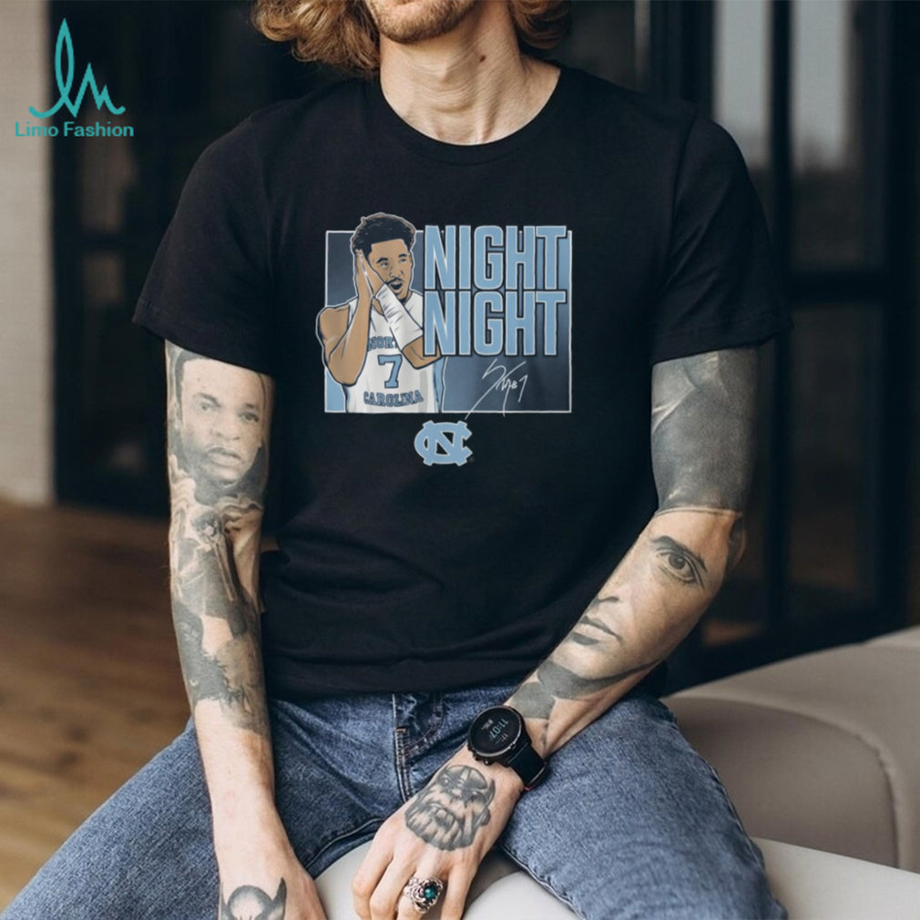 Seth Trimble Night Night North Carolina Tar Heels Basketball T Shirt