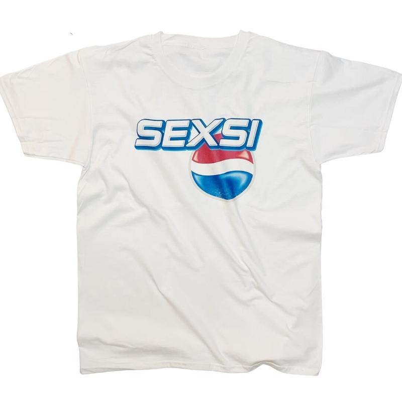 Sexsi Funny Meme T-Shirt Parody Branding Logo Funny T-Shirt Hoodie, Sweatshirt | UrbanDripWear.com