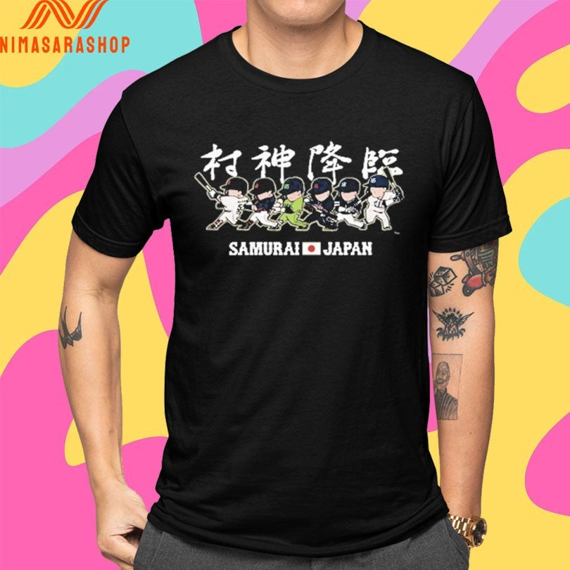Shawn Spradling Shohei Ohtani Samurai Japan Shirts
