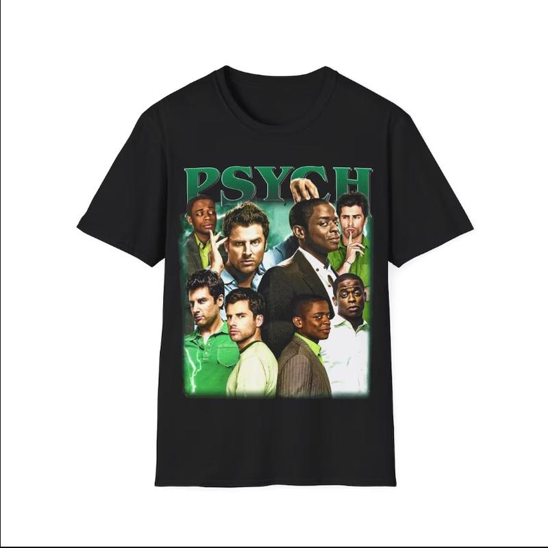 Shawn and Gus Psych Tv Show V2 Vintage T-Shirt, Gift For Fans T-Shirt, Movie shirt Hoodie, Sweatshirt | UrbanDripWear.com