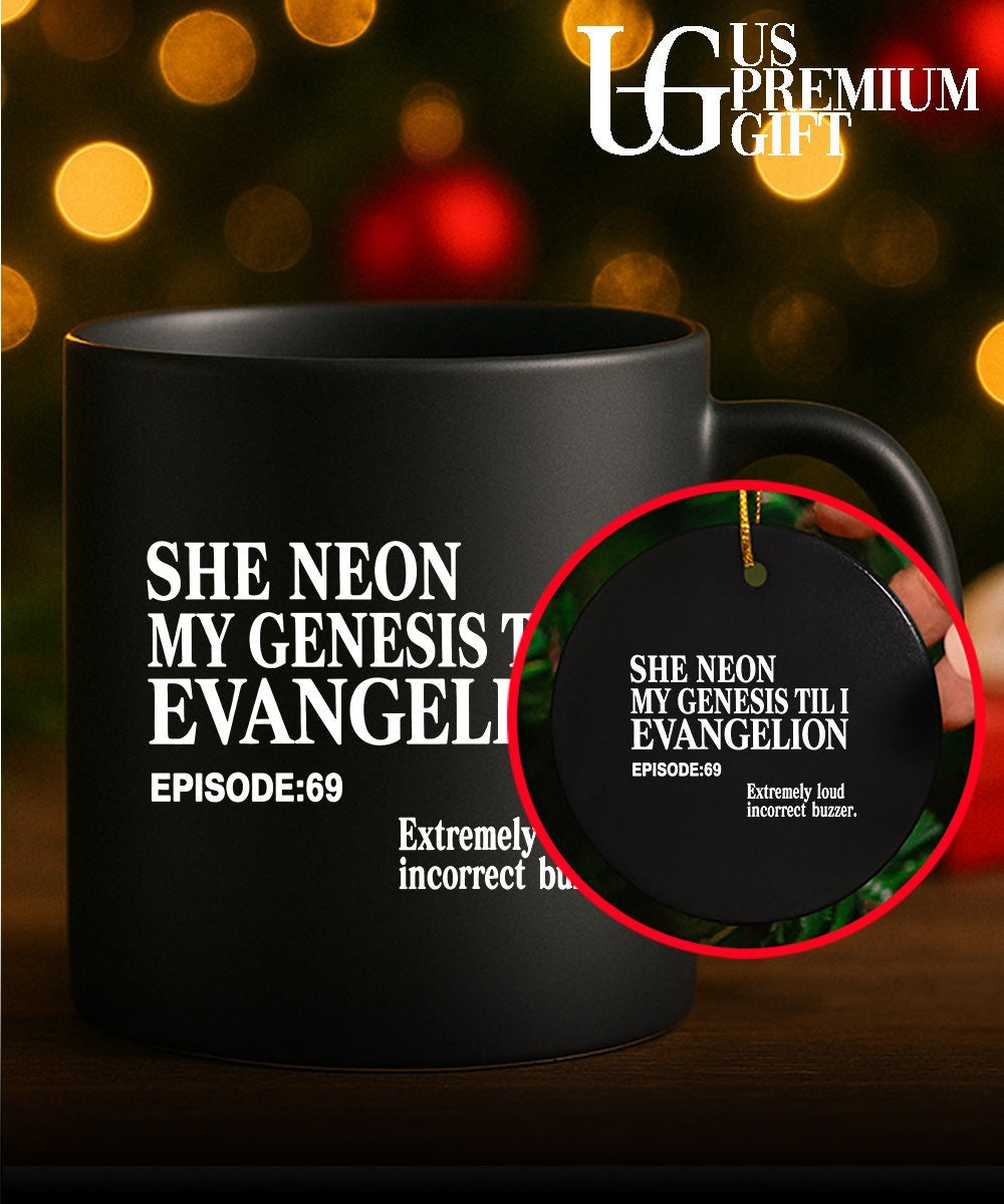 She Neon My Genesis Til I Evangelion shirt