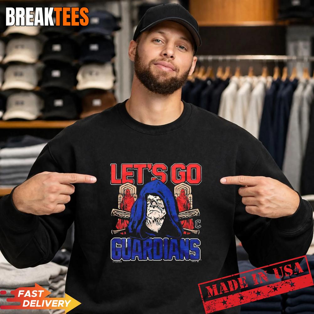 Sheev Palpatine Let’s Go Cleveland Guardians baseball Star Wars T-Shirt