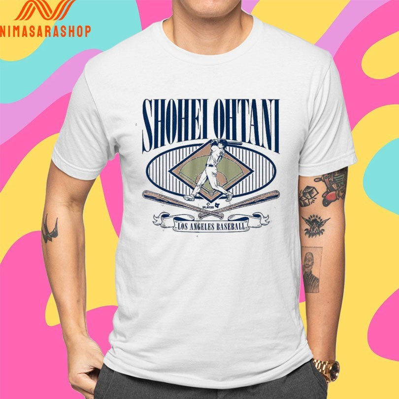 Shohei Ohtani Los Angeles Dodgers Baseball Diamond Standouts Shirts