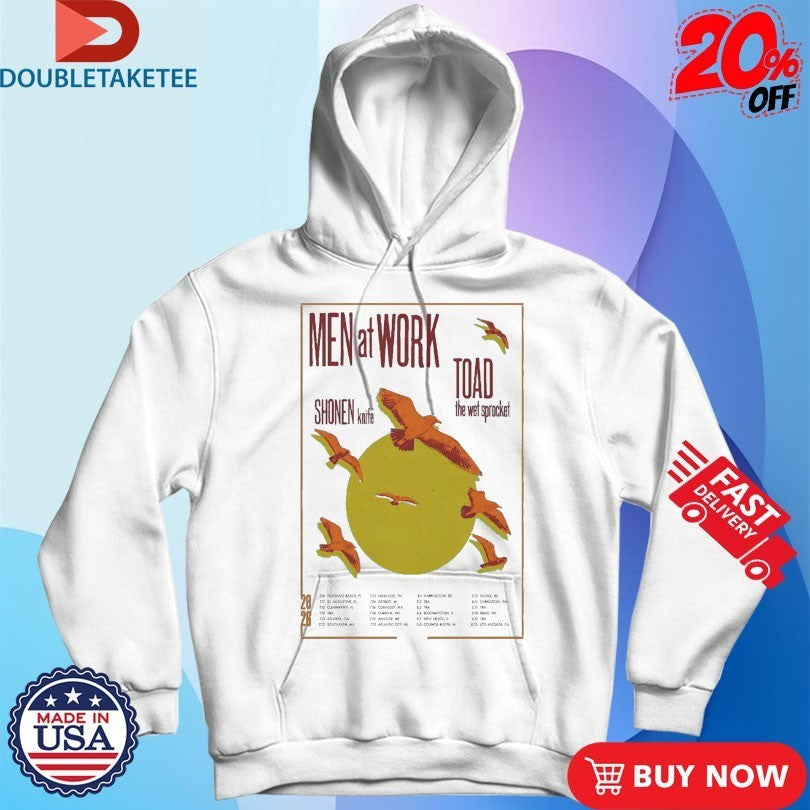 Shonen Knife Men At Work Toad The Wet Sprocket Tour Us 2026 Shirts