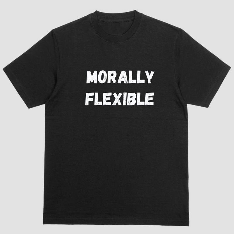 Short sleeve shirt MORALLY FLEXIBLE Hoodie, Sweatshirt | UrbanDripWear.com