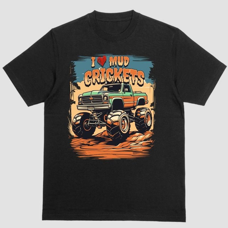 Short sleeve shirt, I LOVE MUD CRICKETS Hoodie, Sweatshirt | UrbanDripWear.com
