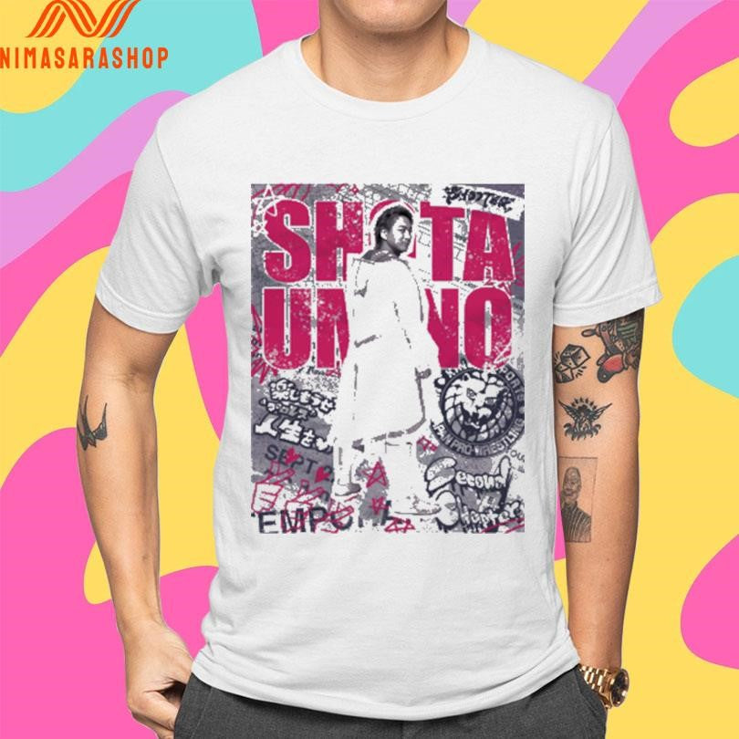 Shota Umino Graffiti New Japan Pro-Wrestling Shirts