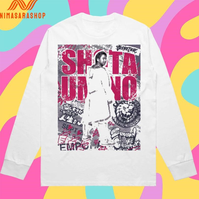 Shota Umino Graffiti New Japan Pro-Wrestling Shirts
