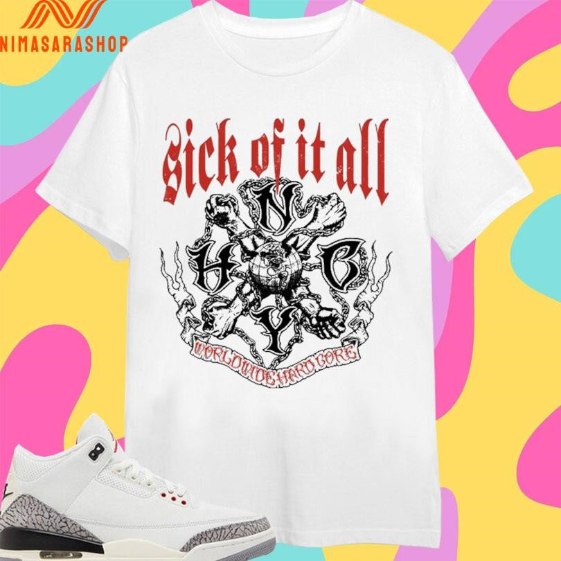 Sick Of It All World Wide Hard Core Shirts