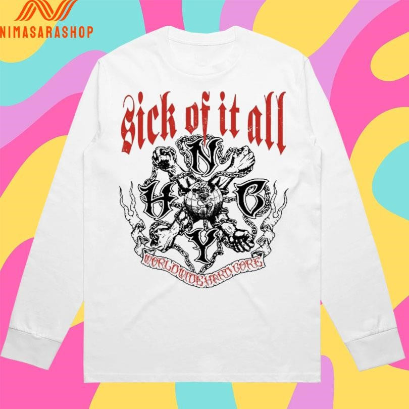 Sick Of It All World Wide Hard Core Shirts