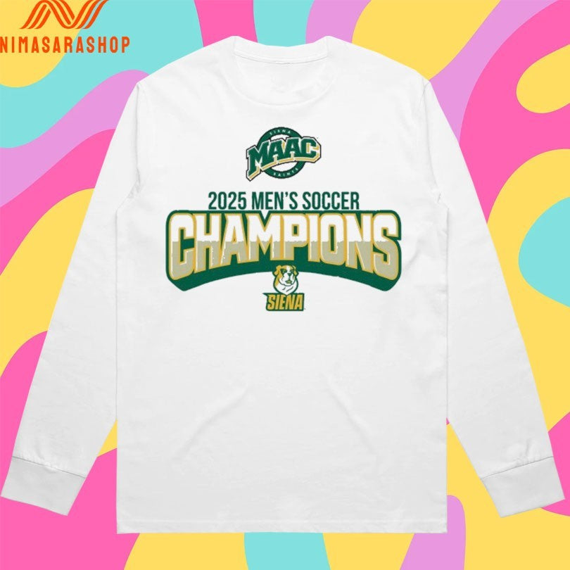 Siena Saints 2025 Men’s Soccer Champions Shirts