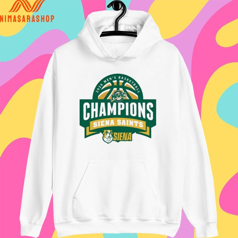 Siena Saints 2026 Men’s Basketball Champions Shirts