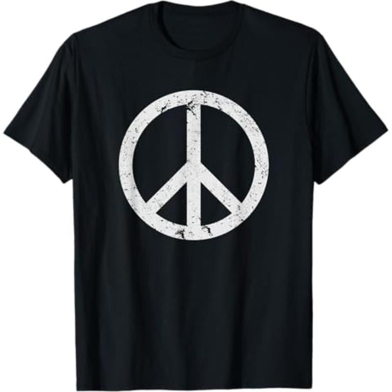 Sign White Distressed T-shirt T-Shirt