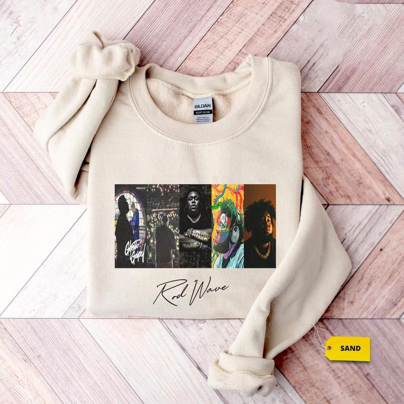 Signature Rod Wave Album Shirt, Rod Wave Merch, Rod Wave Graphic Tee, Last Lap Tour 2024 Shirt Menswear Top Menswear Top...