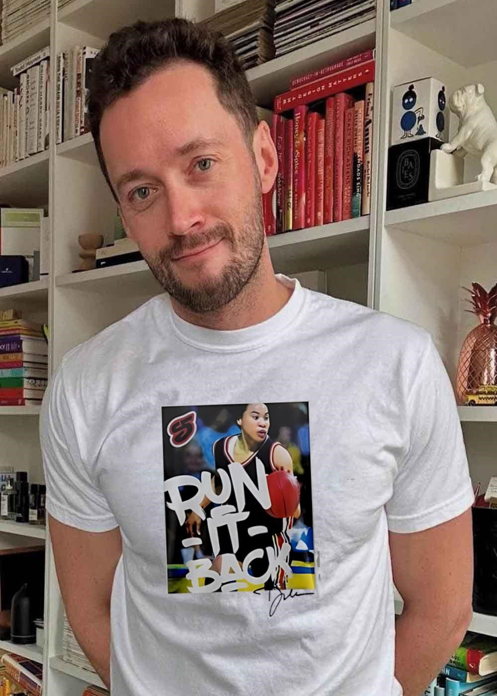 Signature Run It Back Basketball Player Graphic T-Shirt