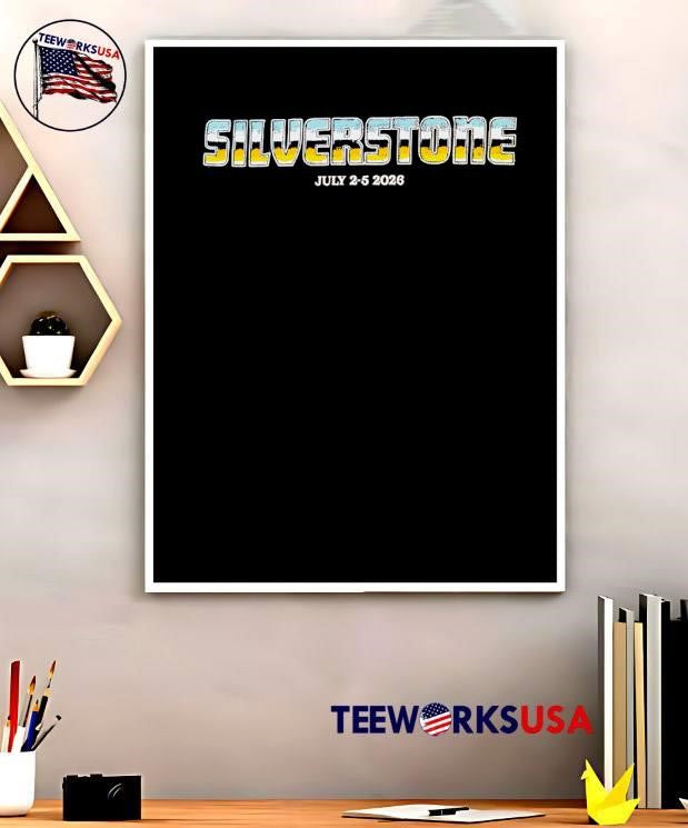 Silverstone July 2-5 2026 Formula 1 Event T-Shirt