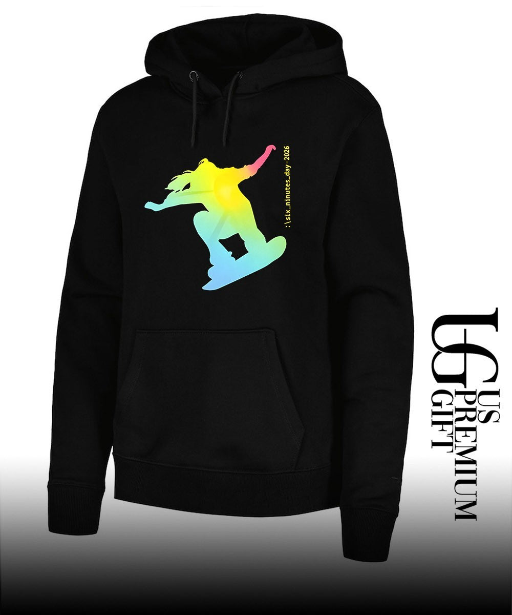 Six Minutes Day 2026 Snowboarder Snowboarding shirt