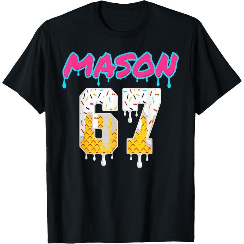 Six Seven Ice Cream Drip Sport 67 Fun Mason Meme T-Shirt Hoodie, Sweatshirt | UrbanDripWear.com