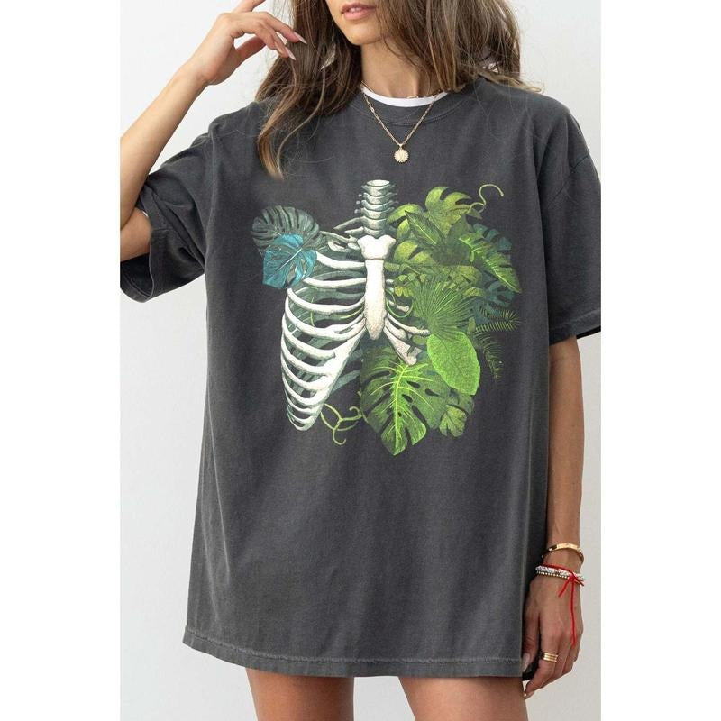 Skelet0n Pl@nt Body Tee, unisex cotton Shirt Hoodie, Sweatshirt | UrbanDripWear.com