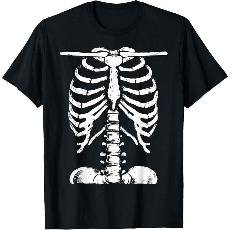Skeleton Rib Cage Gifts Men Women Halloween Costume Skeleton T-Shirt made in usa Hoodie, Sweatshirt | UrbanDripWear.com