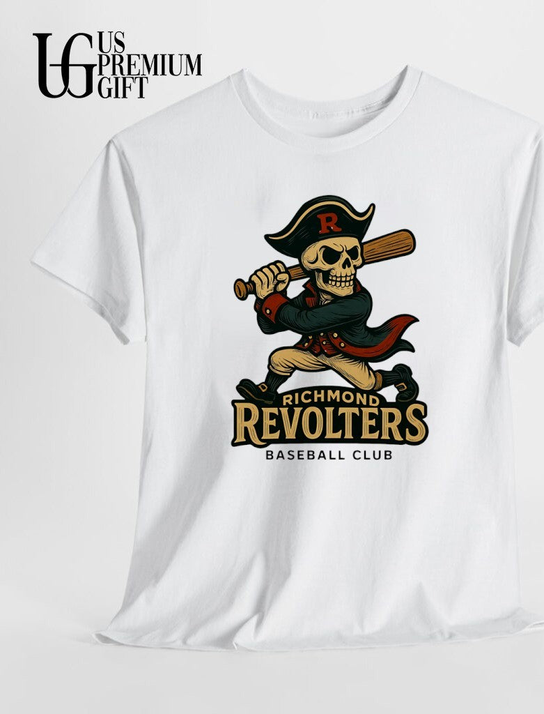 Skeleton Richmond Revolters Baseball shirt