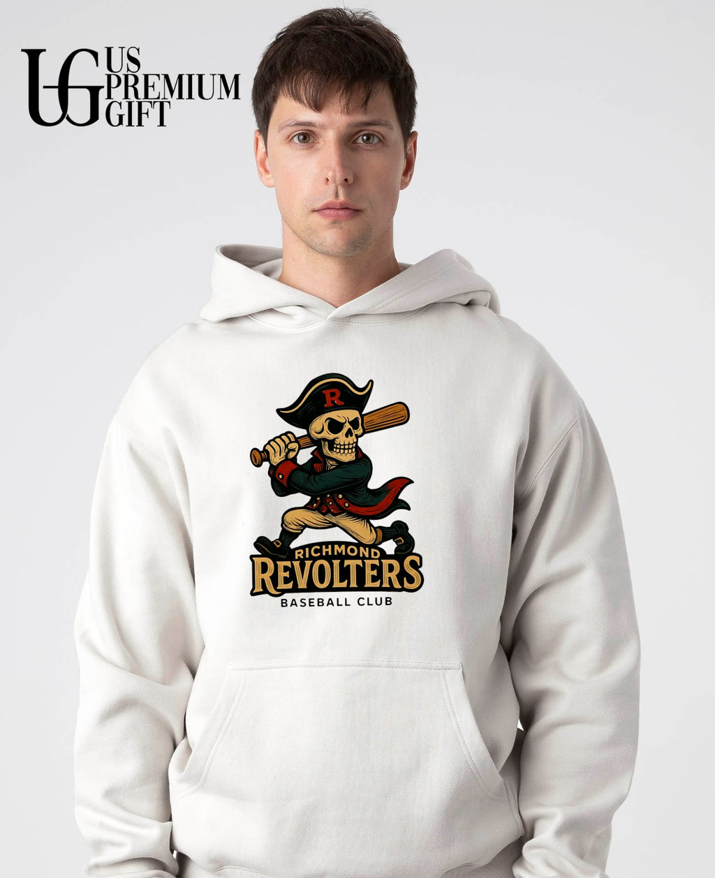 Skeleton Richmond Revolters Baseball shirt