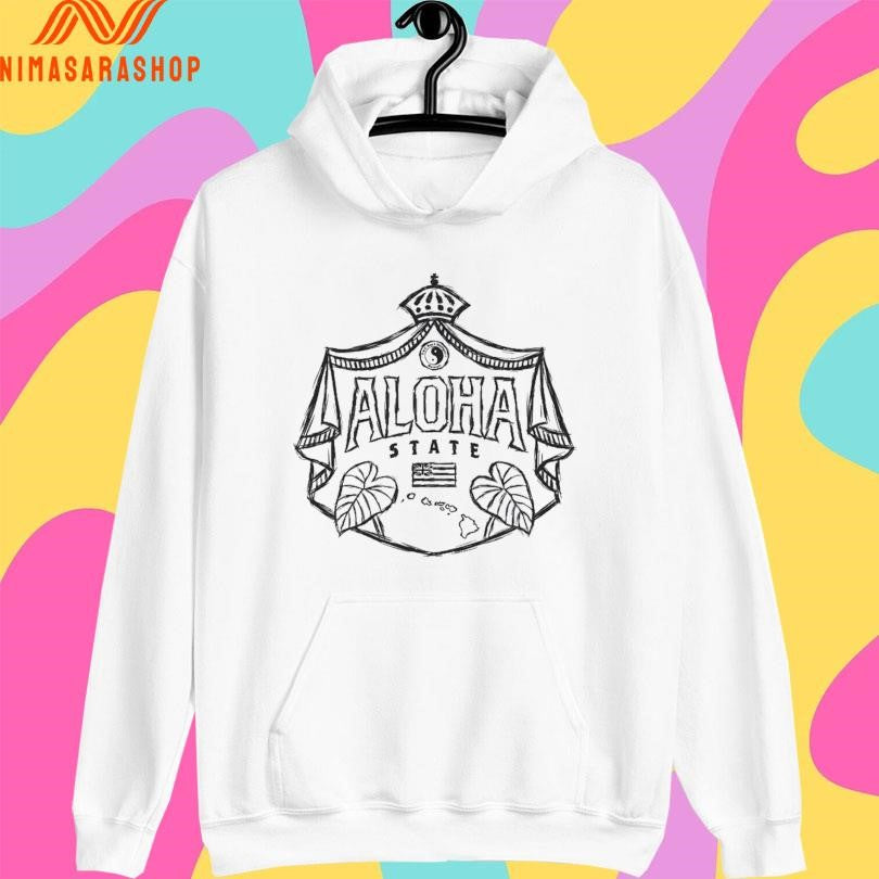 Sketch Aloha State Kalo Shield Shirts