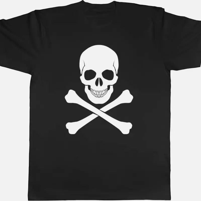 Skull and Crossbones Gothic Unisex Mens Womens T-Shirt Tee Hoodie, Sweatshirt | UrbanDripWear.com
