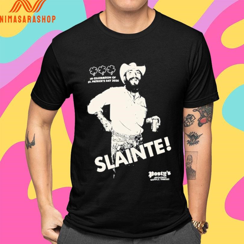 Slainte In Celebration Of St Patrick’s Day 2026 Shirts
