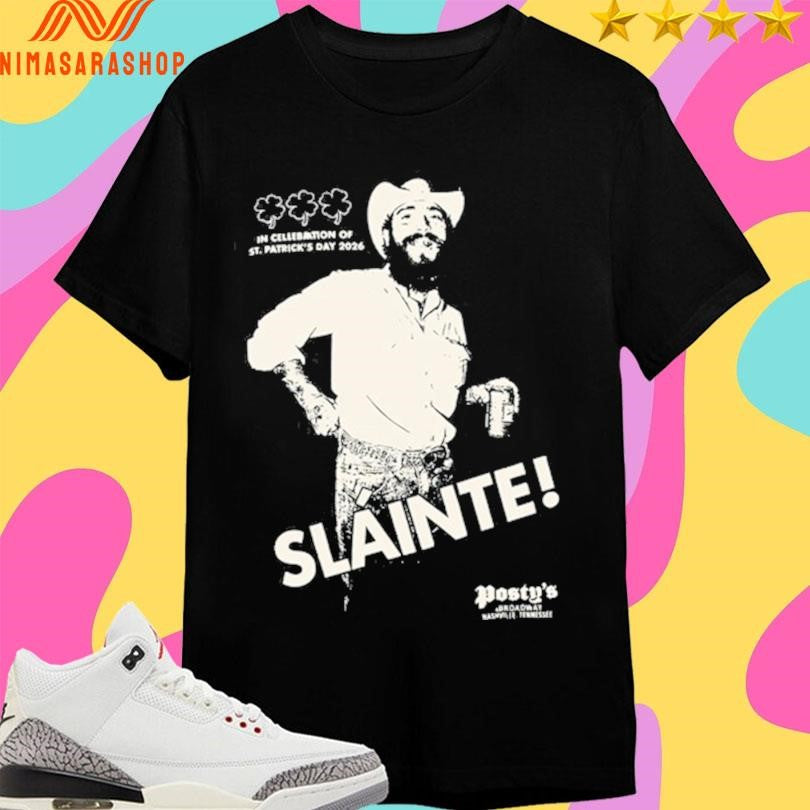 Slainte In Celebration Of St Patrick’s Day 2026 Shirts